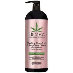 Hempz шампунь Daily Hair Care Blushing Grapefruit & Raspberry Creme, 1 л
