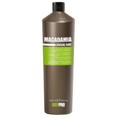 KayPro шампунь Macadamia восстанавливающий для чувствительных и ломких волос, 1 л