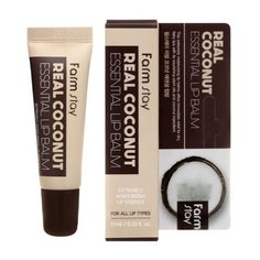 Farmstay Бальзам для губ с экстрактом кокоса Real Coconut Essential Lip Balm