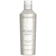 Selective Professional шампунь Pearl Sublime Ultimate Luxury с экстрактом жемчуга для придания блеска, 250 мл