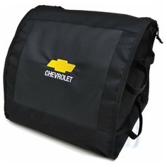 77326 Компактный органайзер в багажник Auto Premium с автологотипом CHEVROLET, черный