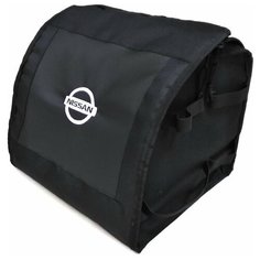 77324 Компактный органайзер в багажник Auto Premium с автологотипом NISSAN, черный