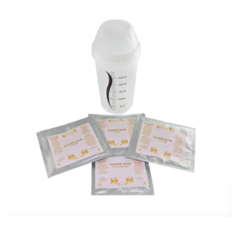 Шейкерные маски для сухой кожи 3 штуки + в подарок шейкер для размешивания Alex Beauty Concept