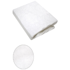 Простынь "Миланика" Бриллиант Жаккард ПР, поплин, 100% хлопок, 160*200*20см. Milanika