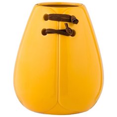 Ваза Lefard 489-121 "Fasion look" 16.5 см, желтая