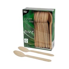 Ложка столовая 157 мм, дерево Papstar