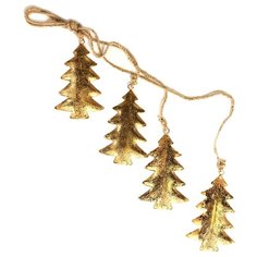 Гирлянда подвесная EnjoyMe Golden Trees, 4 шт.