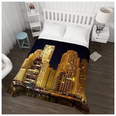 Покрывало стеганое "Яхт-клуб", Евро Сирень