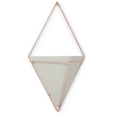 Декор для стен Umbra Trigg большой бетон-медь