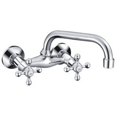 Cron Смеситель для ванны с поворотным изливом, хромированный, CN4708
