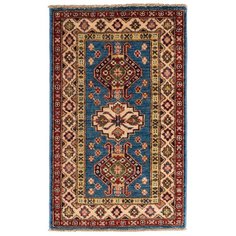 Ковер коллекции «Kazak Classic» BLU-IVR(56X90) 56 х 90 см 54879 . Kover.Ru