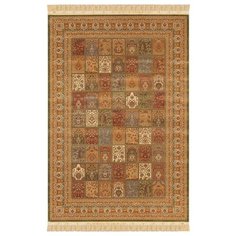 Ковер бельгийский Kover.ru ESMERALDA 2M002-GRN, Вискоза 1.5x0.8