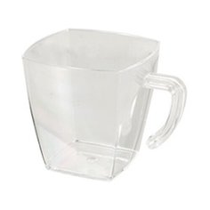 Форма фуршетная 60мл ДхШхВ 48х48х48 мм ЧАШКА КОФЕЙНАЯ PS ПРОЗРАЧНЫЙ PAPSTAR 20 шт/уп