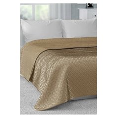 Покрывало DeНАСТИЯ Палермо 190х220 см атл/мат, золотистый, геометрия