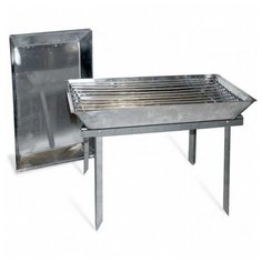 Коптилка-противень нерж. (Роза ветров)