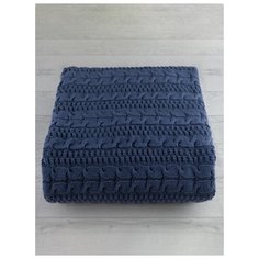 Плед подарочный Warm Whiff R-03 Хлопок Светло-джинс