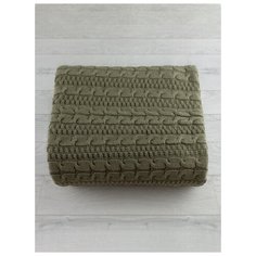 Плед подарочный Warm Whiff R-03 Хлопок Хаки