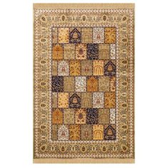 Ковер бельгийский Kover.ru BRILLIANCE V121-GRN, Вискоза 1.5x0.8