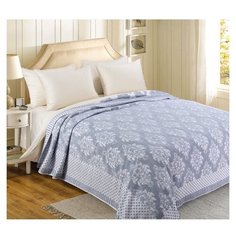 Плед махровый Версаль Серый 200х220, 100% хлопок Текс Дизайн