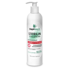 Гель для рук очищающий "Стерилин" антисептический 300 мл Depiltouch