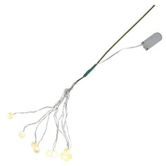 Гирлянда светодиодная BOUQUET DEW DROP, на батарейках, 10 LED ламп, цвет - теплый белый, 728-33 Star Trading