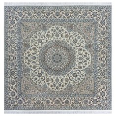 Ковер иранский Kover.ru NAIN 6LA 14-132-IR, шерсть 2,55 х 2,6 м