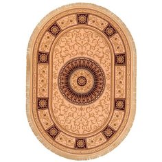 Ковер коллекции «Imperial Qum» 1511-IVR(Oval) 200 х 290 см 26935 . Kover.Ru