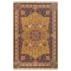 Ковер иранский Kover.ru TABRIZ 11-386-IR, шерсть 3,5 х 5,15 м