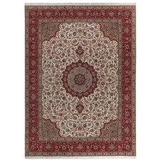 Ковер иранский Kover.ru TABRIZ IR 11-190-IR, шерсть 3,05 х 4,05 м
