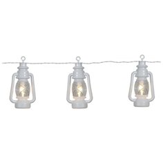 Гирлянда светодиодная для улицы LANTERNA, длина - 7.8 м, цвет - белый, 476-41 Star Trading