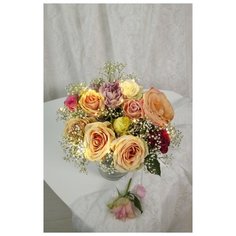 Гирлянда светодиодная BOUQUET DEW DROP, на батарейках, цвет - теплый белый, 728-32 Star Trading