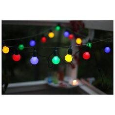 Гирлянда светодиодная для улицы PARTY, с крючками, длина - 5,7 м, цвет - разноцветный, 476-14 Star Trading