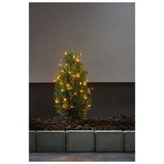 Гирлянда для улицы светодиодная, длина - 2,8 м, цвет - золотистый теплый белый, 594-17 Star Trading