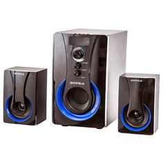 Акустическая система SUPRA SMB-310 с Bluetooth, радио-тюнером с подсветкой, USB, AUX, 550 Вт