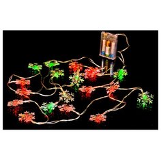 Гирлянда снежинки Lefard длина=3 м без батареек (786-122)