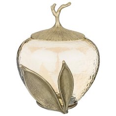 Ваза декоративная с крышкой Lefard pan de oro 26.50*21.50*28 см (732-134)