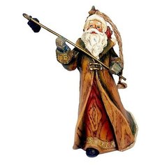 Статуэтка-подвеска САНТА - ВОЛШЕБНИК, полирезин, 6.6х5.6х12.6 см, Forest Market 3D1102