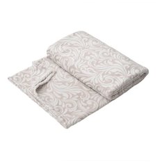 Плед-покрывало, MICRO VELUR 3D, 180 х 200 "Империал", бежевый ОТК