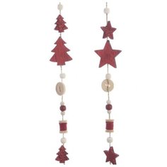 Гирлянда НАСТРОЕНИЕ С ПУГОВКОЙ, дерево, 90 см, разные модели, Kaemingk