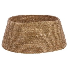 Корзина для декорирования основания ёлки SEAGRASS, коричневая, 26х58 см, Edelman