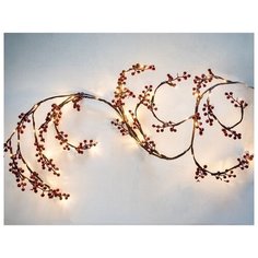 Гирлянда ЯГОДНЫЙ СВЕТ, 48 тёплых белых LED-огней, 1.5+3 м, Kaemingk