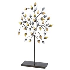 Декоративное дерево МЕЛОДИИ ЛИСТВЫ, металл, 71 см, Boltze