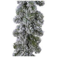 Гирлянда хвойная ИМПЕРИАЛ заснеженная, хвоя - PVC, 270х25 см, Kaemingk