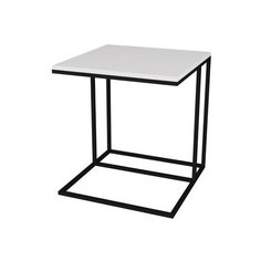 Стол придиванный Эгрет белый Мебелик