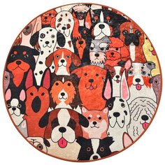 Ковер круглый, Ø140 см, 8682125928814 Chilai Home