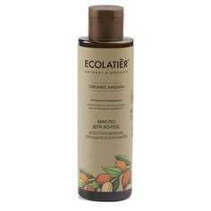 Ecolatier GREEN Масло для волос Глубокое восстановление секущихся кончиков Серия ORGANIC ARGANA, 200 мл