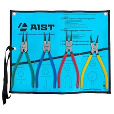 Набор щипцов для стопорных колец 4 пр. Аист