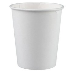 Стакан бумажный Papperskopp 250мл D80 мм 1-сл для горячих напитков БЕЛЫЙ