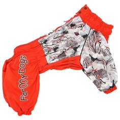 FOR MY DOGS комбинезон для собак оранжевый для девочек FW887-2020 F (A2)