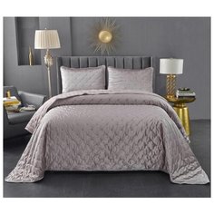 Покрывало с наволочками Sofi de Marko Розмари Пудра 240х260